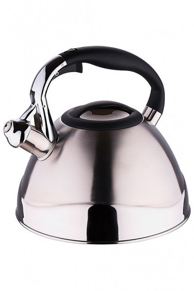 Чайник 3л нжс капс. дно свист. индукц. (Wellberg), 6058WB — Posudio