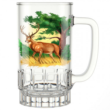 Кружка для пива 475мл.(Охота) — Posudio