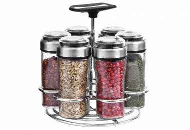 Набор ёмкостей для специй 7предметов Nadoba Retra NAD741016 &mdash; Posudio