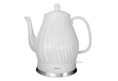 Чайник Ctntek  CT-0064 супербелая керамика 2150Вт 2,0л &mdash; Posudio