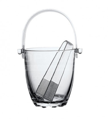 Ведро для льда с щипцами  СИЛЬВАНА 830мл. в п/уп. &mdash; Posudio