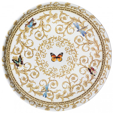 Поднос сервировочный AGNESS "ROCOCO" 33х2,1см &mdash; Posudio