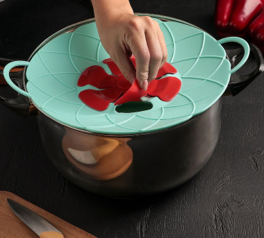 Крышка-невыкипайка&quot;Актеон&quot; 26см. цвет МИКС — Posudio