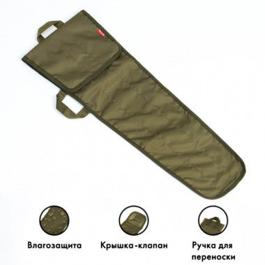 Чехол для шампуров, оксфорд 600, олива, 23 х 75 см — Posudio