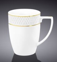 Кружка Diamond 320мл. с золотом — Posudio