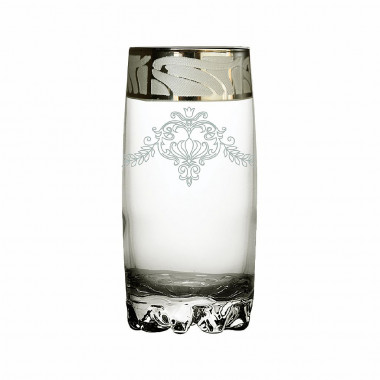 Набор стаканов д/сока 6шт с рис."Мускат" (Гусь Хрустальный) GE05-812 &mdash; Posudio