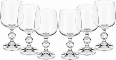 Бокал для вина 230мл (6шт) Crystal Bohemia Claudia 40149/230 — Posudio