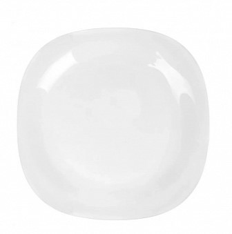 Тарелка обеденная КАРИН БЕЛЫЙ 26см — Posudio