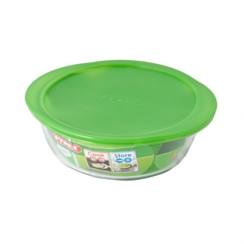 Блюдо круглое с крышкой 26см Pyrex Smart Cooking 208P000/5046 фото 1 — Posudio