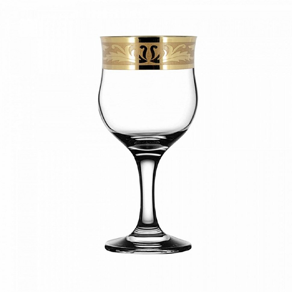 Набор фужеров 6шт " с рис. "Русский узор" (Гусь Хрусталь) EAV49-163 фото 1 — Posudio