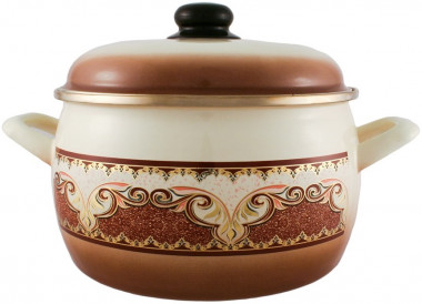 Кастрюля глубокая 2,2л Metrot Терракот 110596 — Posudio