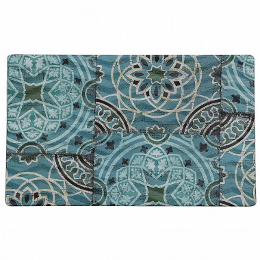 Блюдо,поднос GN 1/4 меламиновый 26.5*16.2см, Damask Blue,  P.L. &mdash; Posudio