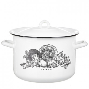 Кастрюля 6л цил.&quot;Harvest&quot; — Posudio