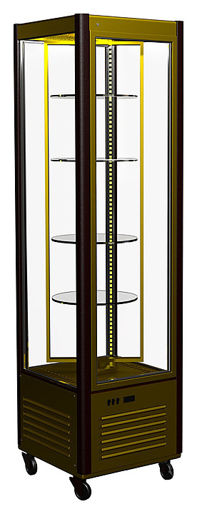 Витрина кондитерская Carboma R400Cвр Люкс — Posudio