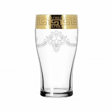 Набор 2 пивных бокала с рис. Барокко (Гусь Хрусталь) EAV63-1973 — Posudio