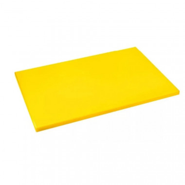 Доска разделочная пласт.40*30*1,8 желтый цвет P. L. &mdash; Posudio