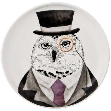Тарелка закусочная "FASHION ANIMALS" 19см. &mdash; Posudio
