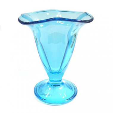 Ваза для мороженого ЭНЖОЙ БЛЮ 130 мм — Posudio