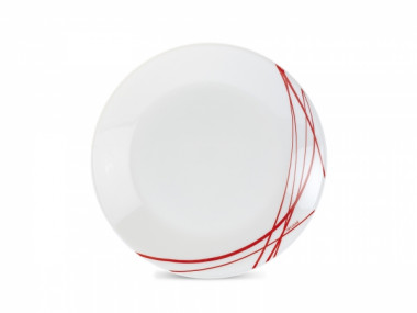 Тарелка десертная ДОМИТИЛЬ РЭД 18см &mdash; Posudio