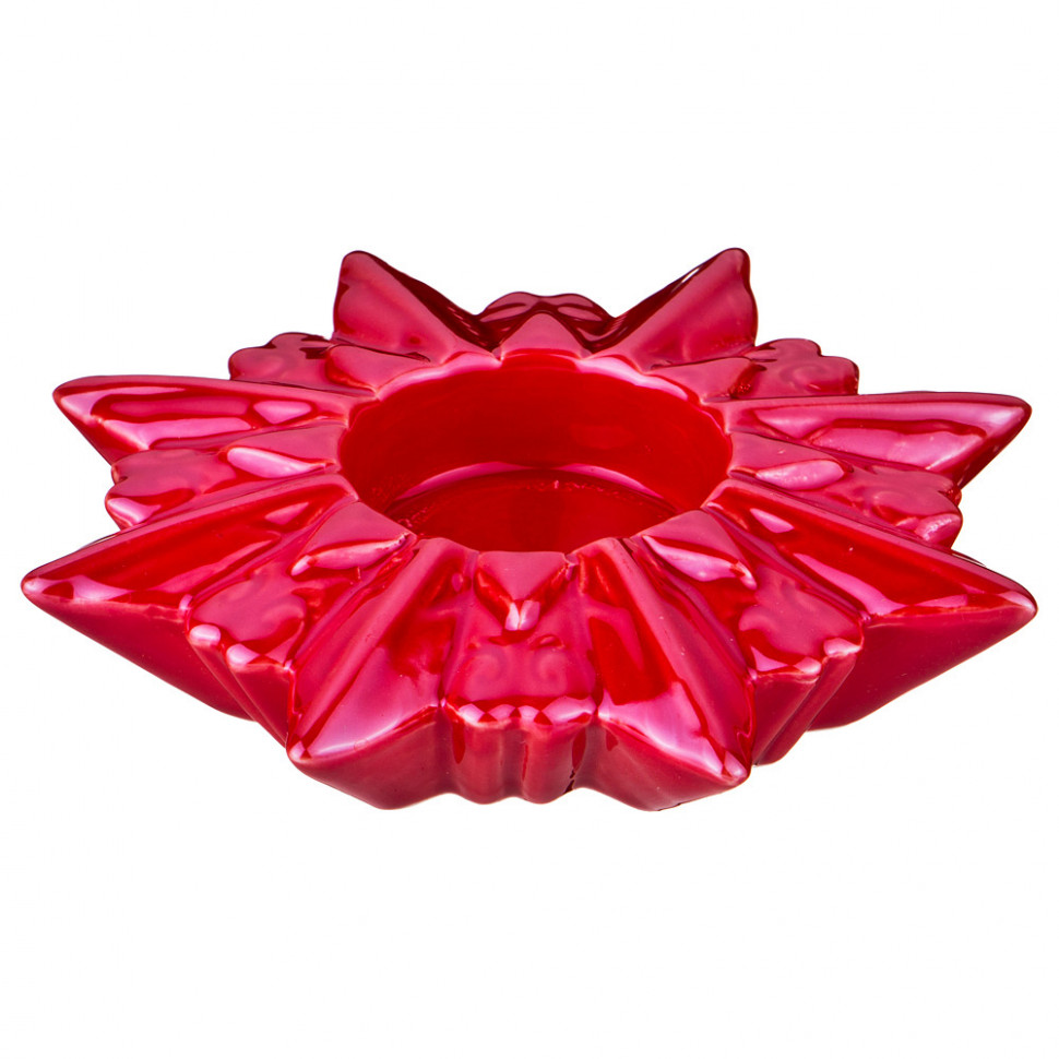 Подсвечник Снежинка 12*12*3,5 фото 1 — Posudio