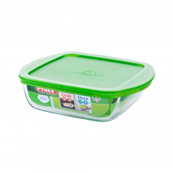 Блюдо квадратное с крышкой  Cook&Store 250х220х70мм, 212Р000/5045 фото 1 — Posudio