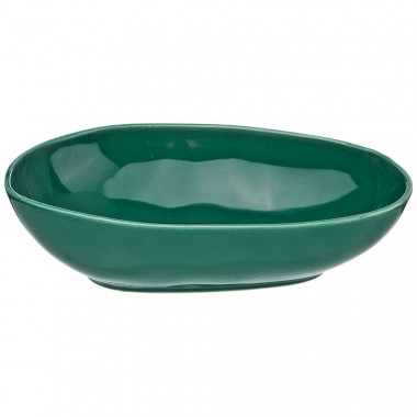 Салатник Meadow 22,5х16см зеленый &mdash; Posudio
