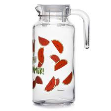 Кувшин пл.крыш.1300мл. АРБУЗ (Джангл) &mdash; Posudio