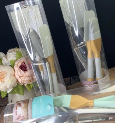 Набор кухонных принадлежностей для выпечки 4пр в под/упак силикон (х24) 160-021 — Posudio