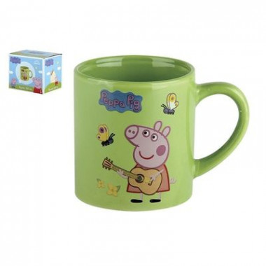 Кружка Свинка Пеппа 220мл гитара — Posudio
