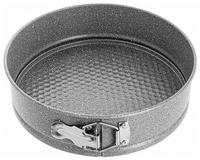 Форма для выпечки круглая 22см.серый гранит фото 1 &mdash; Posudio