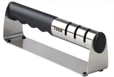 Точилка для ножей и ножниц TimA  черная (керамика-метал-алмаз) Н1153S &mdash; Posudio