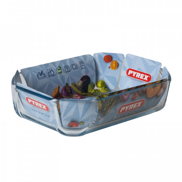Блюдо прямоугольное 27x18см 2л Pyrex Inspiration 293B000 фото 1 — Posudio