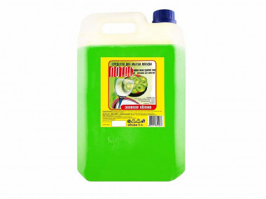 ЛОТОС Средство д/посуды Зеленое яблоко 5л — Posudio