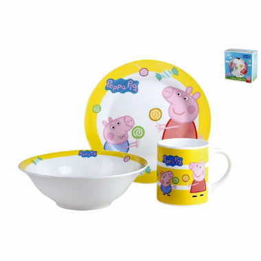 Набор посуды 3 предм. Свинка Пеппа — Posudio
