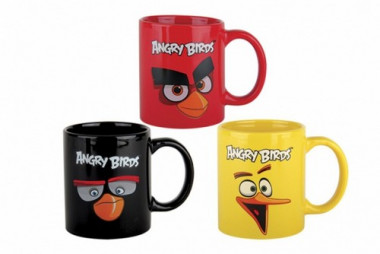 Кружка 340 сердитые птички микс — Posudio