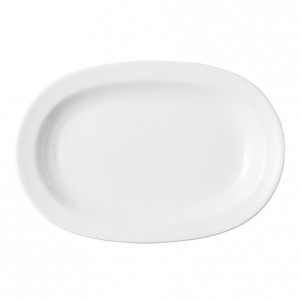 Тарелка овальная для завтрака 30 см. Porland Seasons Beyaz (Белый) 352128 &mdash; Posudio