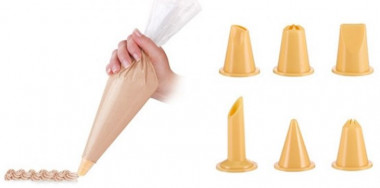 Мешочек для украшения блюд 40см 10шт Delicia — Posudio