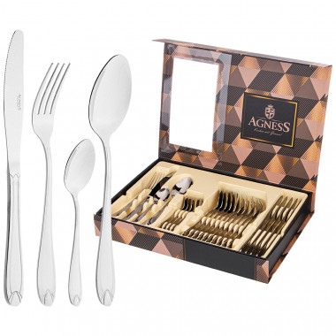 Набор столовых приборов 6 персон 24пр — Posudio