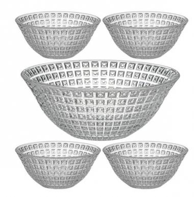 Набор салатников из 5шт. "DIAMANT" 1600мл./300мл. &mdash; Posudio