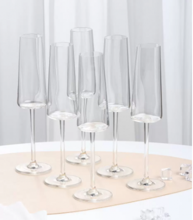 Рэй бокад д/шампанского  180мл. 6шт. &mdash; Posudio