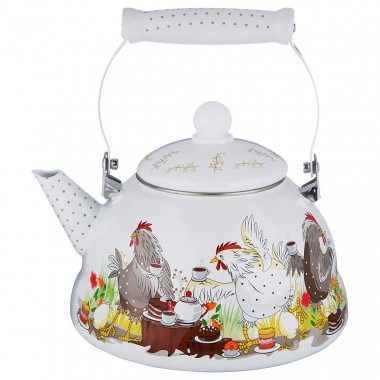 Чайник эмалированный 3,0л &mdash; Posudio
