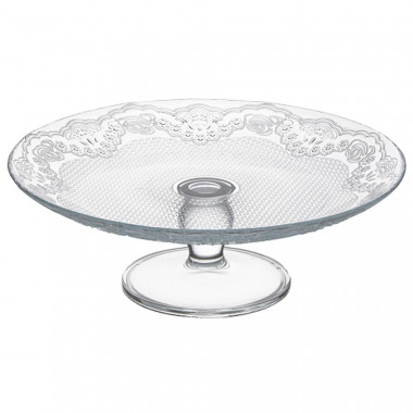 Блюдо на ножке 160мм Pasabahce Lacy 96094 &mdash; Posudio