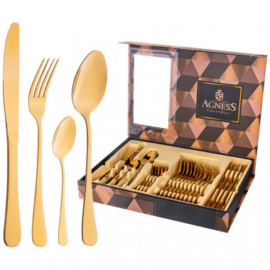 Набор столовых приборов 6 персон 24пр — Posudio