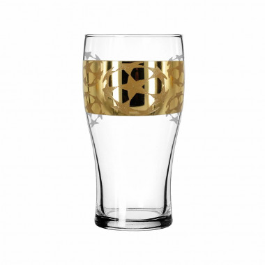 Набор 2 пивных бокала с рис. Звезды ФИФА (Гусь Хрусталь) EAV81-1973 — Posudio