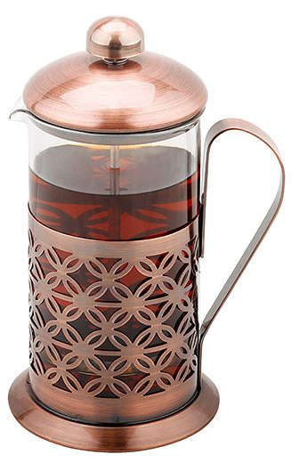 Френч-пресс 08л стекл.колб.  (Wellberg), 6971WB — Posudio