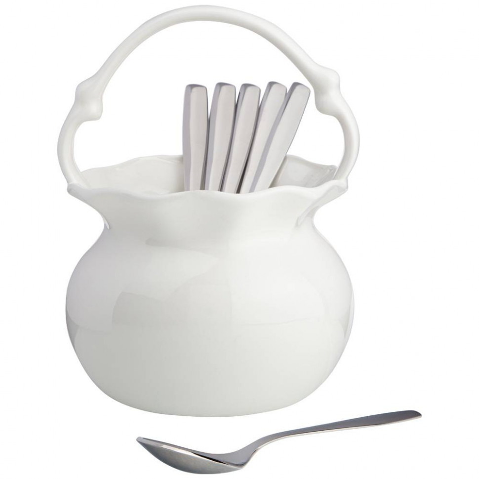 Подставка под чайные ложки"SILK" 16см. фото 1 &mdash; Posudio