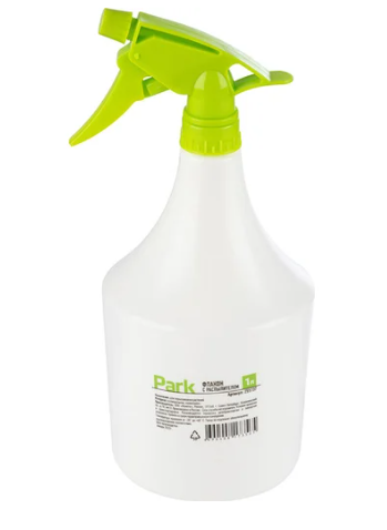 Флакон с распылителем 1000мл PARK белый &mdash; Posudio