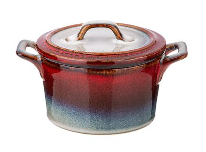 ГОРШОЧЕК ДЛЯ ЗАПЕКАНИЯ REACTIVE RED 13*10*5,3/8 СМ 780-118 фото 1 &mdash; Posudio