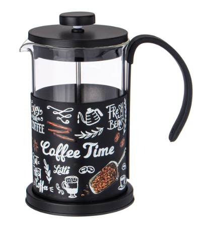 ФРЕНЧ-ПРЕСС AGNESS "COFFEE TIME" 600 МЛ  894-154 фото 1 &mdash; Posudio