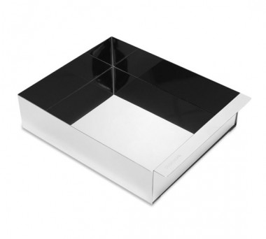 Форма для торта прямоугольная регулируемая 26х20см Dosh|Home Gemini 300308 &mdash; Posudio